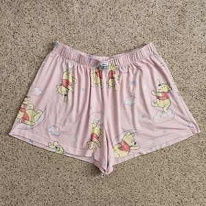 Disney Winnie the Pooh Pink Sleep Shorts